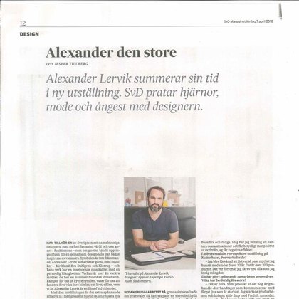 Preview of Svenska Dagbladet