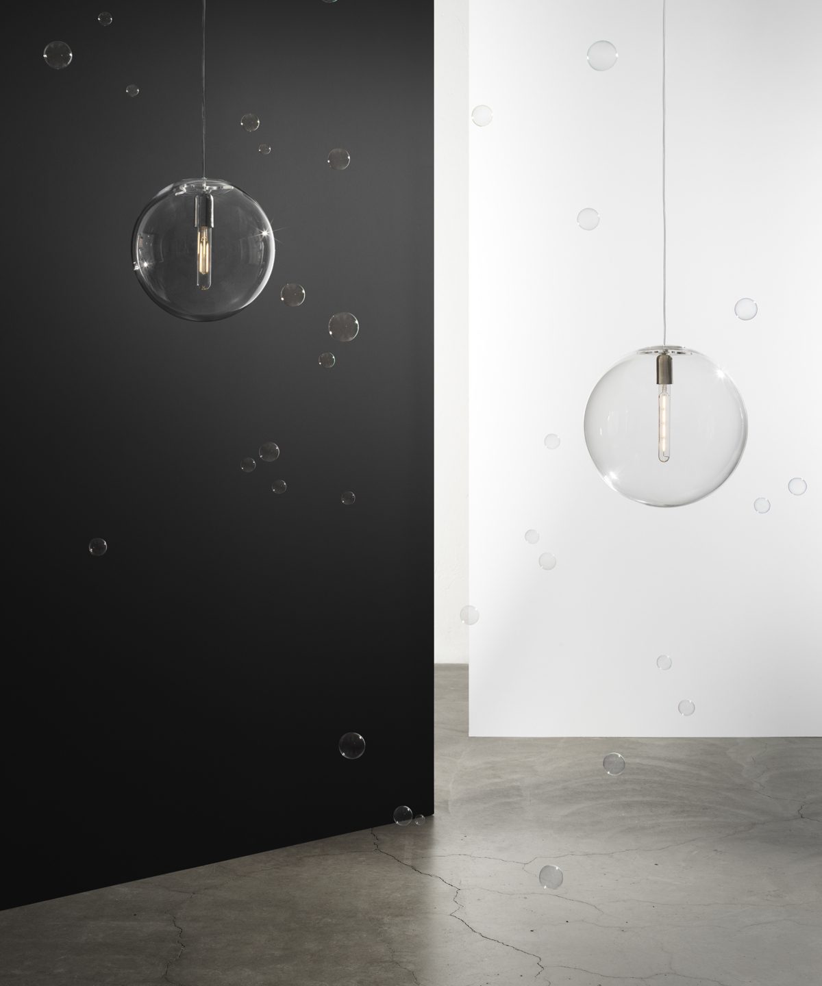 Luna Lamp Clear by Alexander Lervik