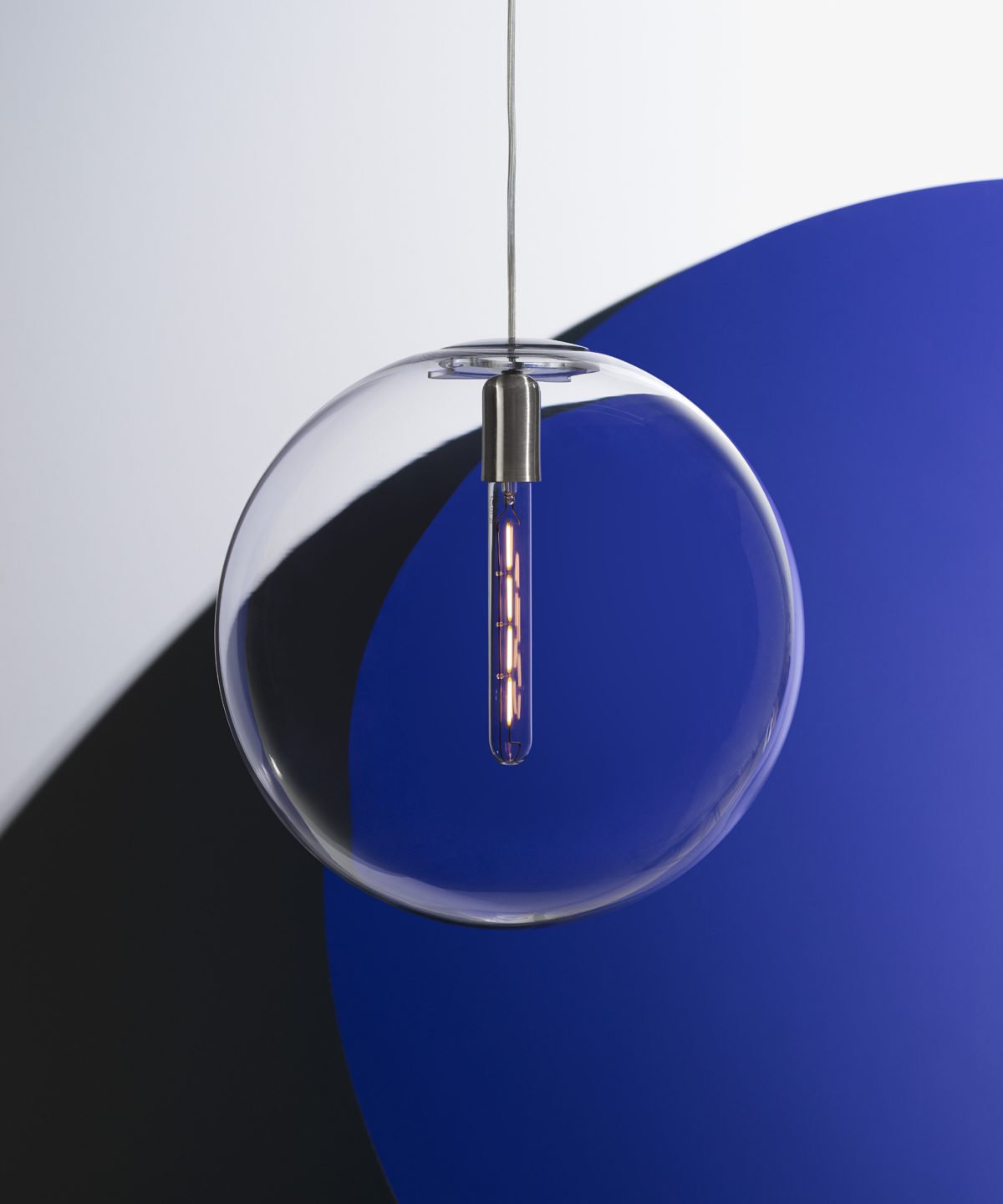 Luna Lamp Clear by Swedish designer Alexander Lervik