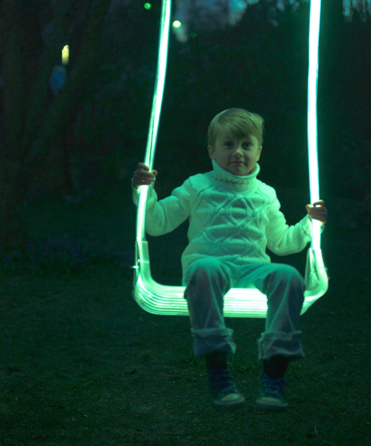 Sense Light Swing by Swedish designer Alexander Lervik
