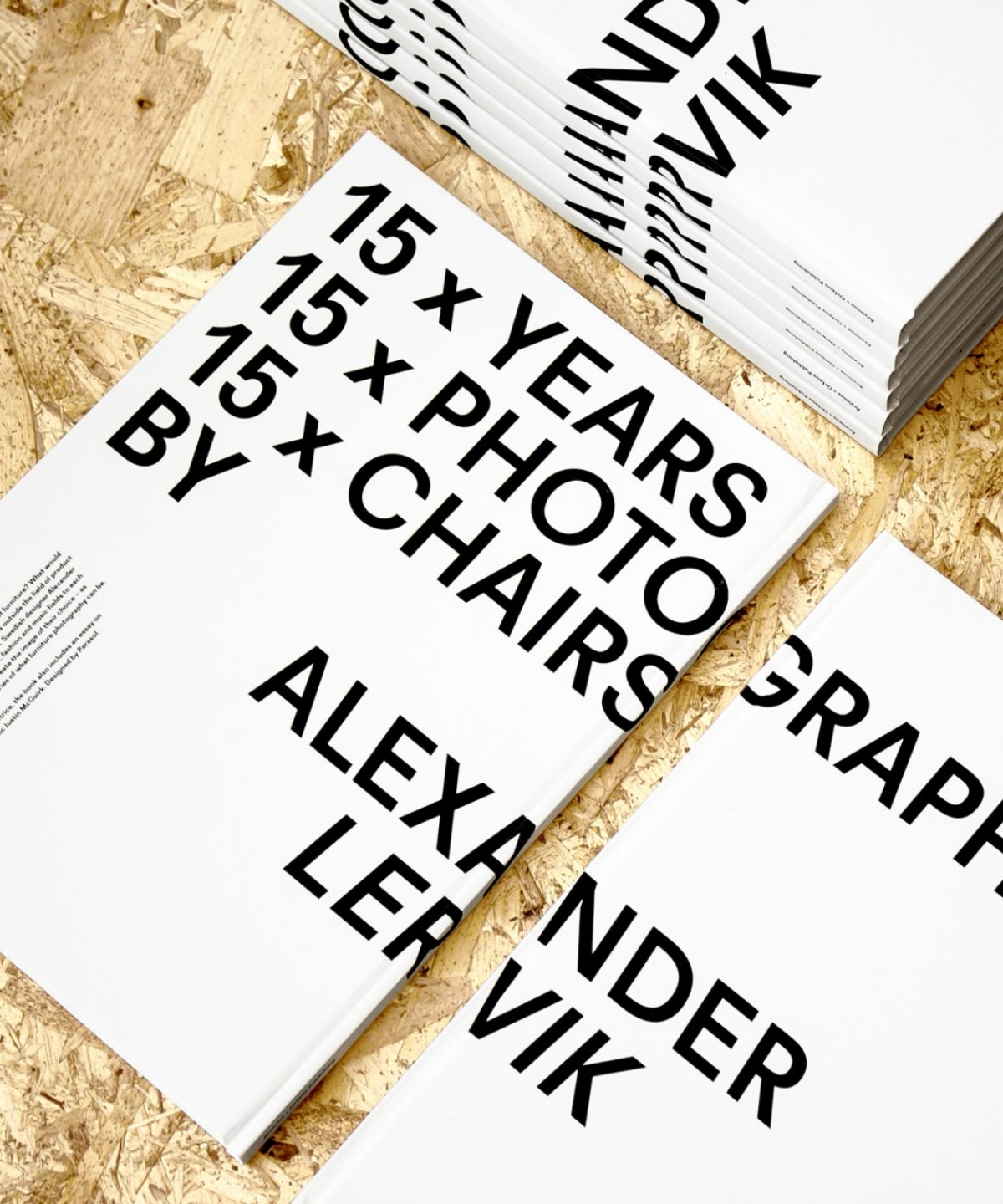 15 x 15 x 15 by Swedish designer Alexander Lervik