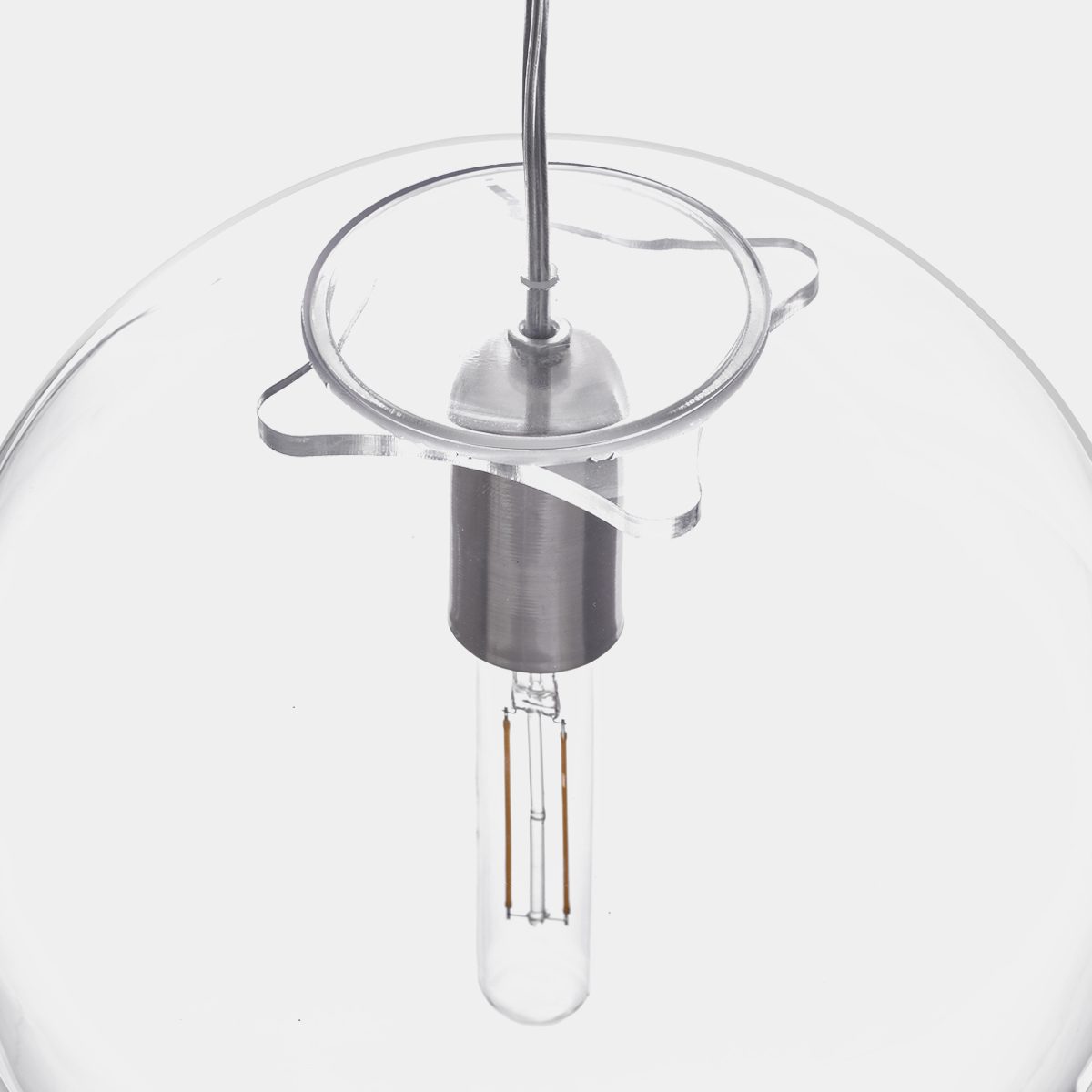 Luna Lamp Clear by Swedish designer Alexander Lervik