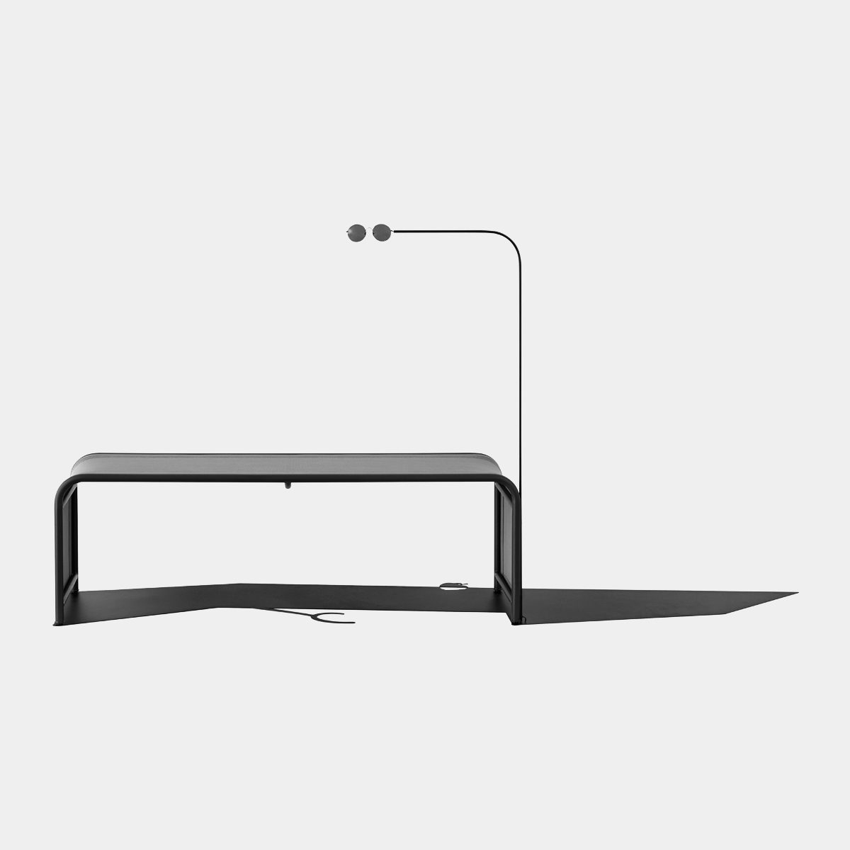 Lectus Museum Bench by Swedish designer Alexander Lervik