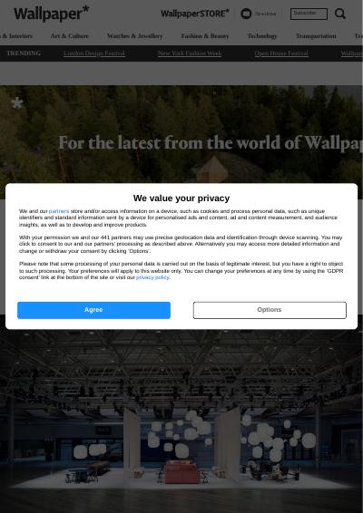 Preview of Wallpaper*