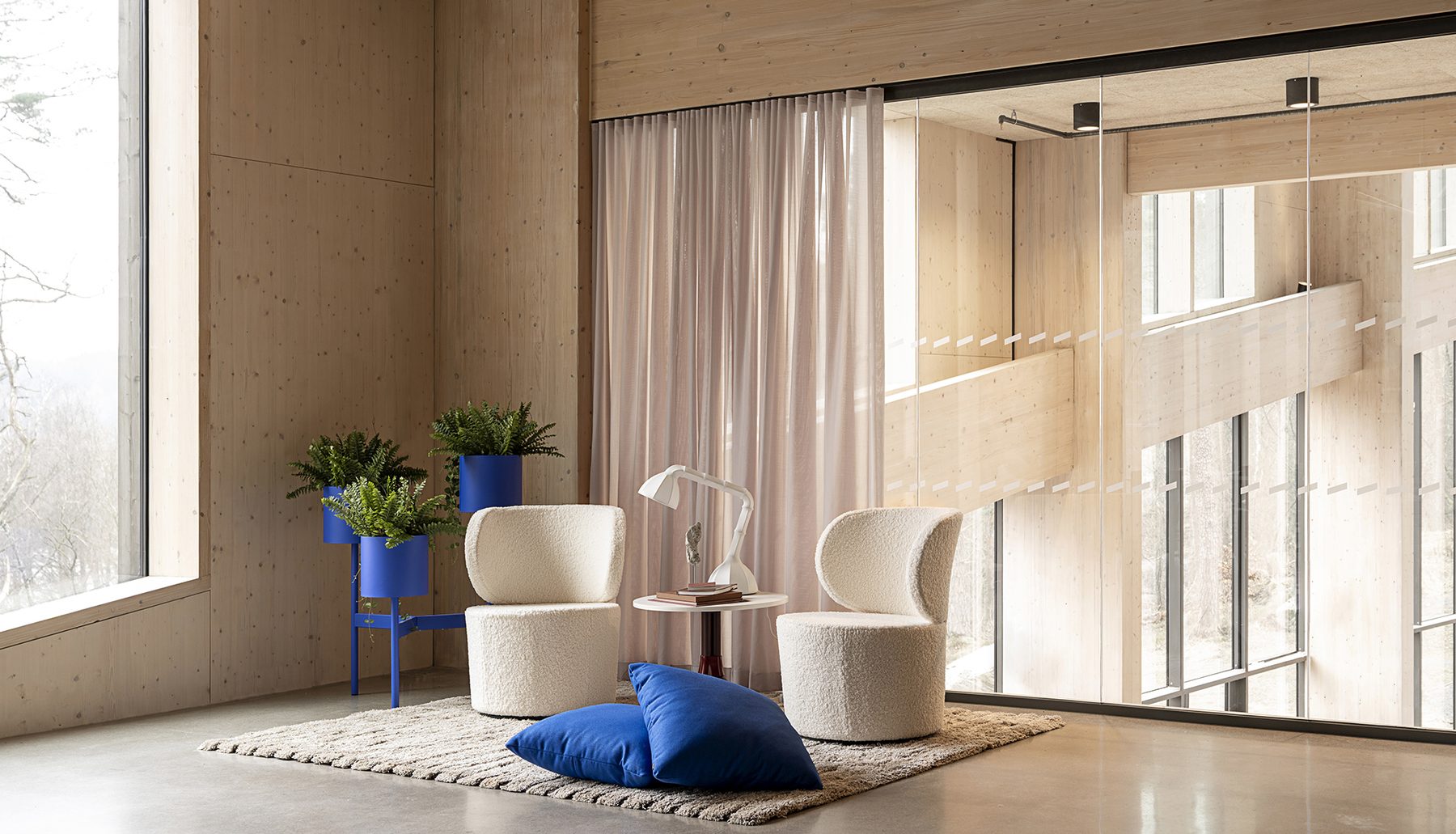 Iris Lounge by Swedish designer Alexander Lervik