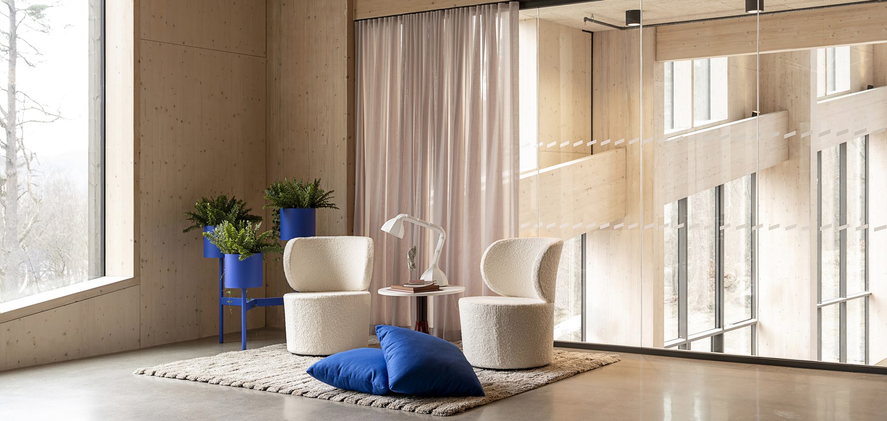 Iris Lounge by Swedish designer Alexander Lervik