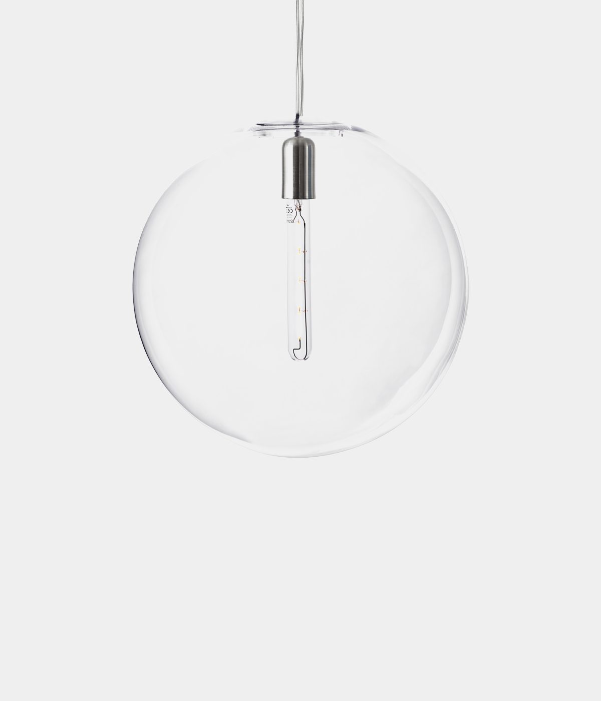 Luna Lamp Clear by Swedish designer Alexander Lervik