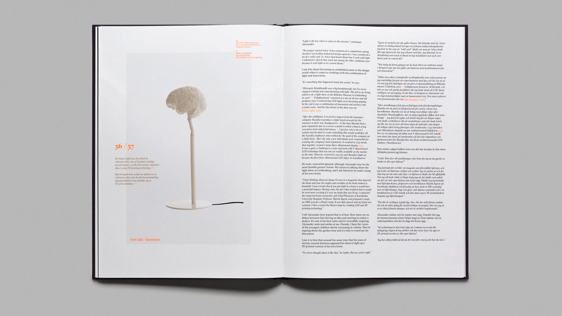 Scandinavian Light Senses by Swedish designer Alexander Lervik