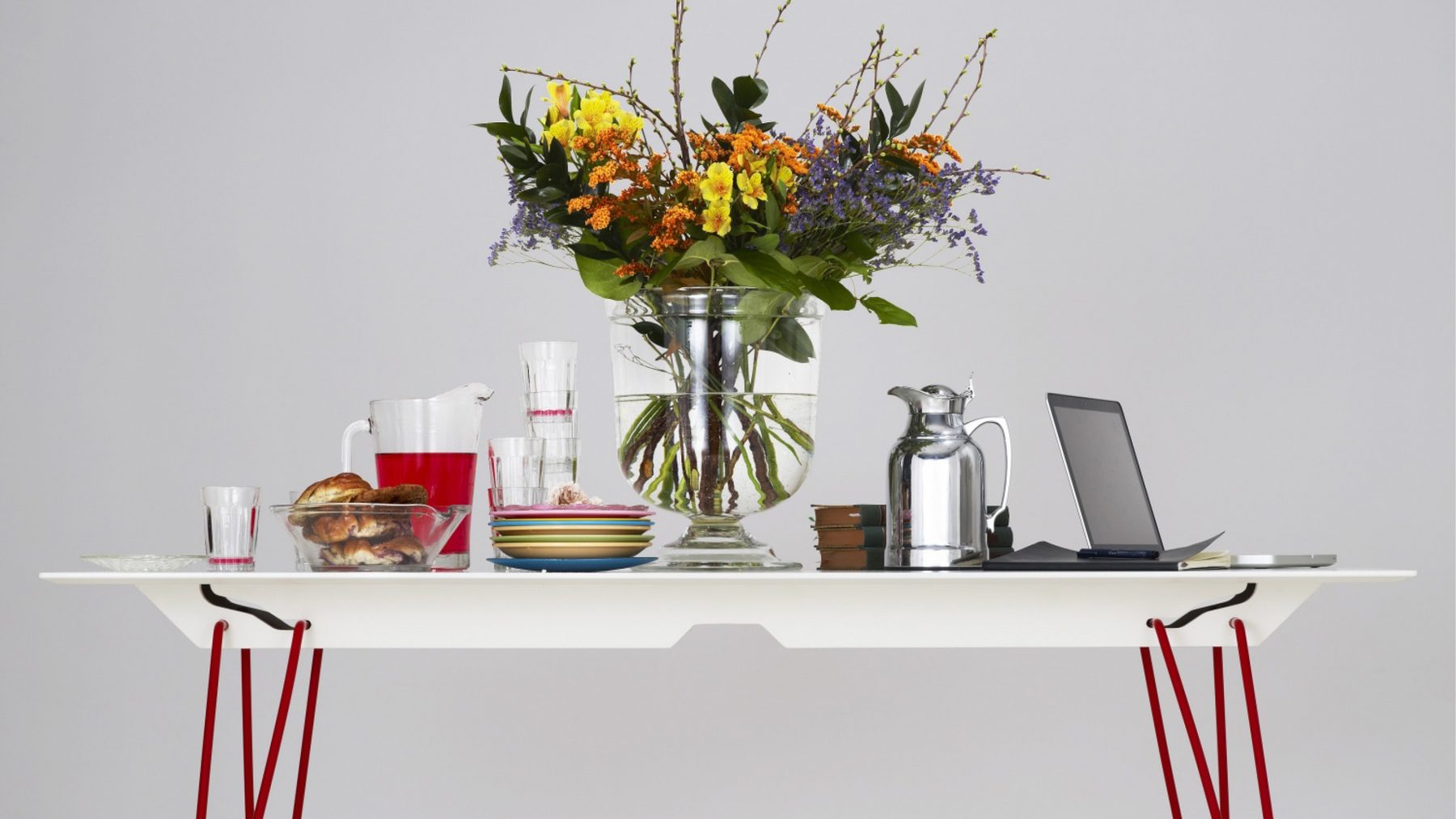 Lucy Folding Table by Swedish designer Alexander Lervik