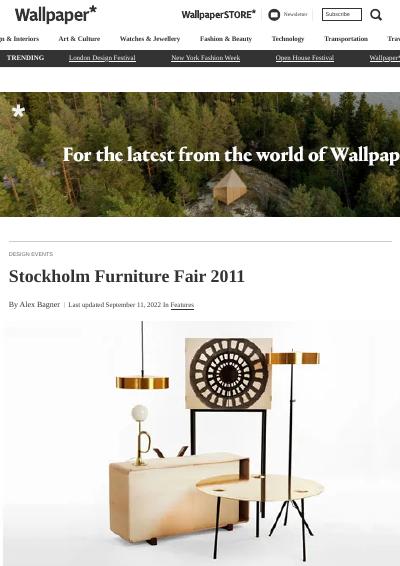 Preview of Wallpaper*