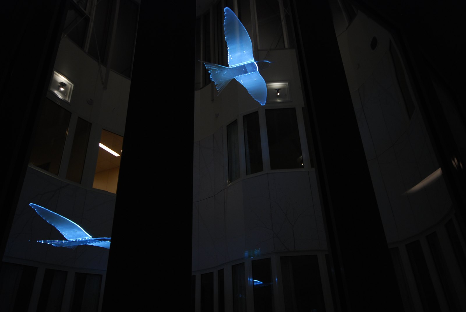 Light Wells, Centralsjukhuset Karlstad by Swedish designer Alexander Lervik