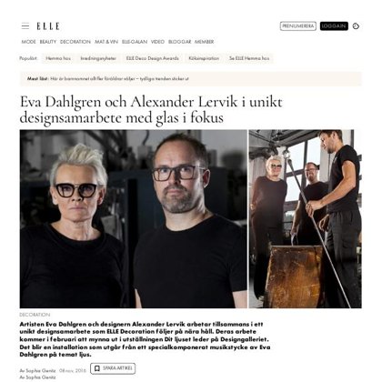 Preview of ELLE Decoration