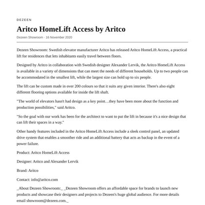 Preview of Dezeen