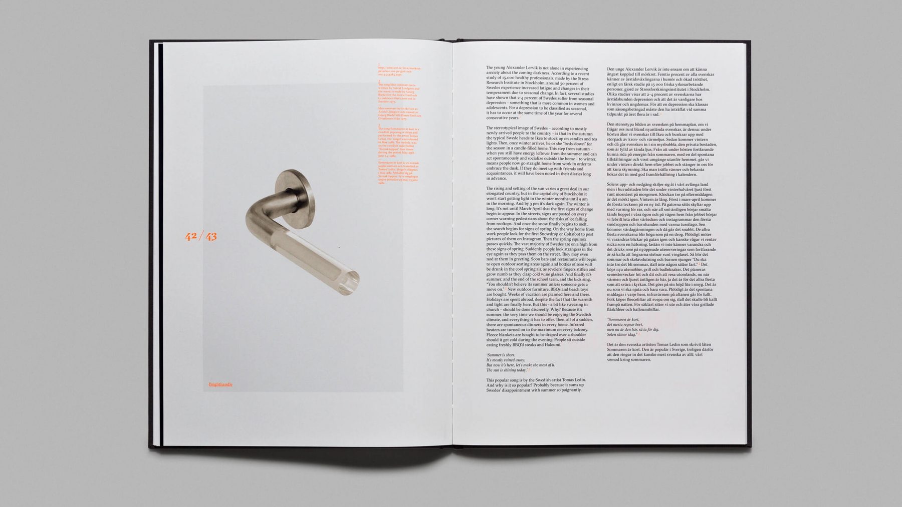 Scandinavian Light Senses by Swedish designer Alexander Lervik