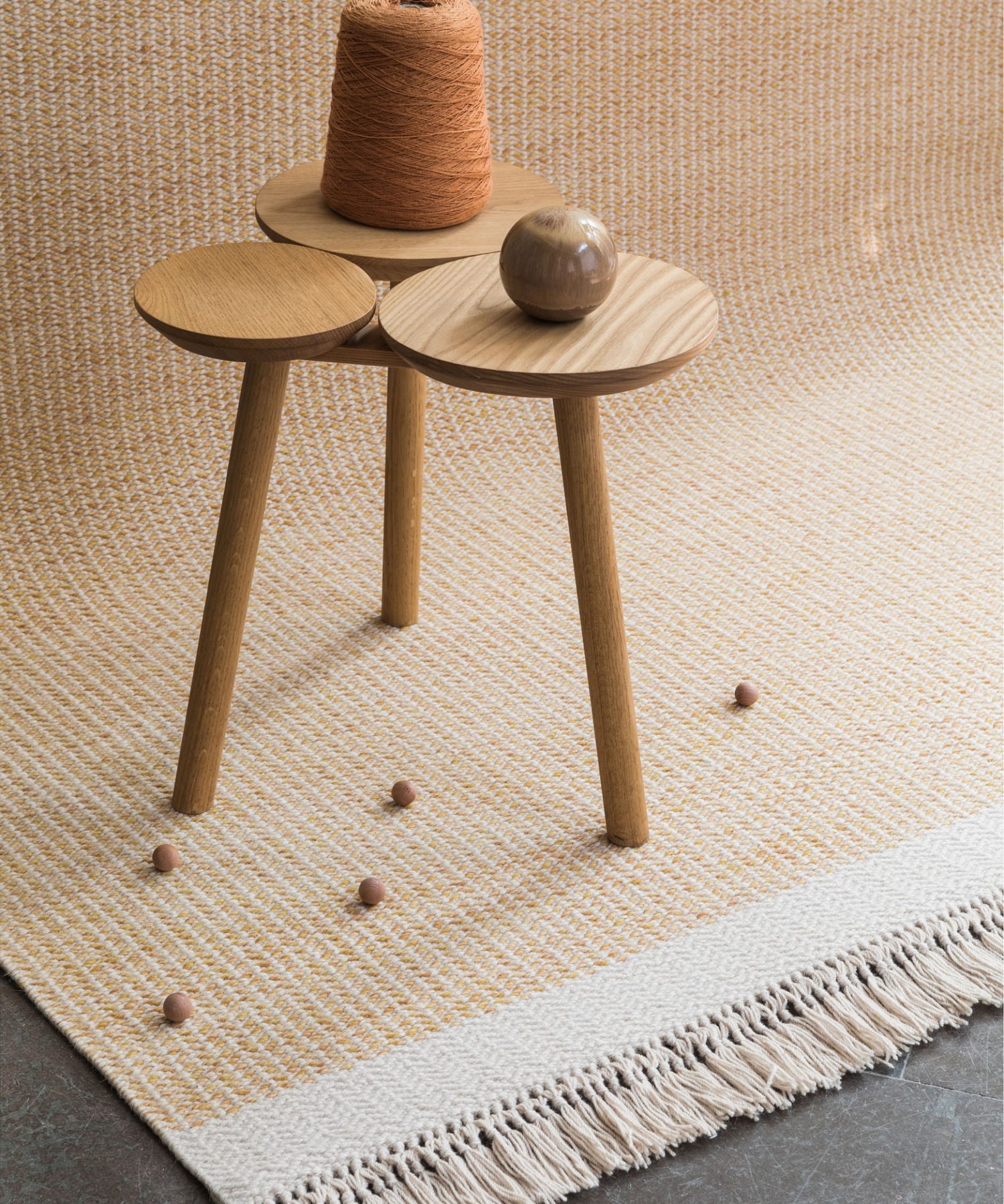 Twine Carpet by Swedish designer Alexander Lervik