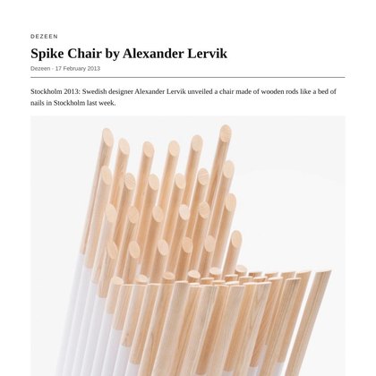 Preview of Dezeen