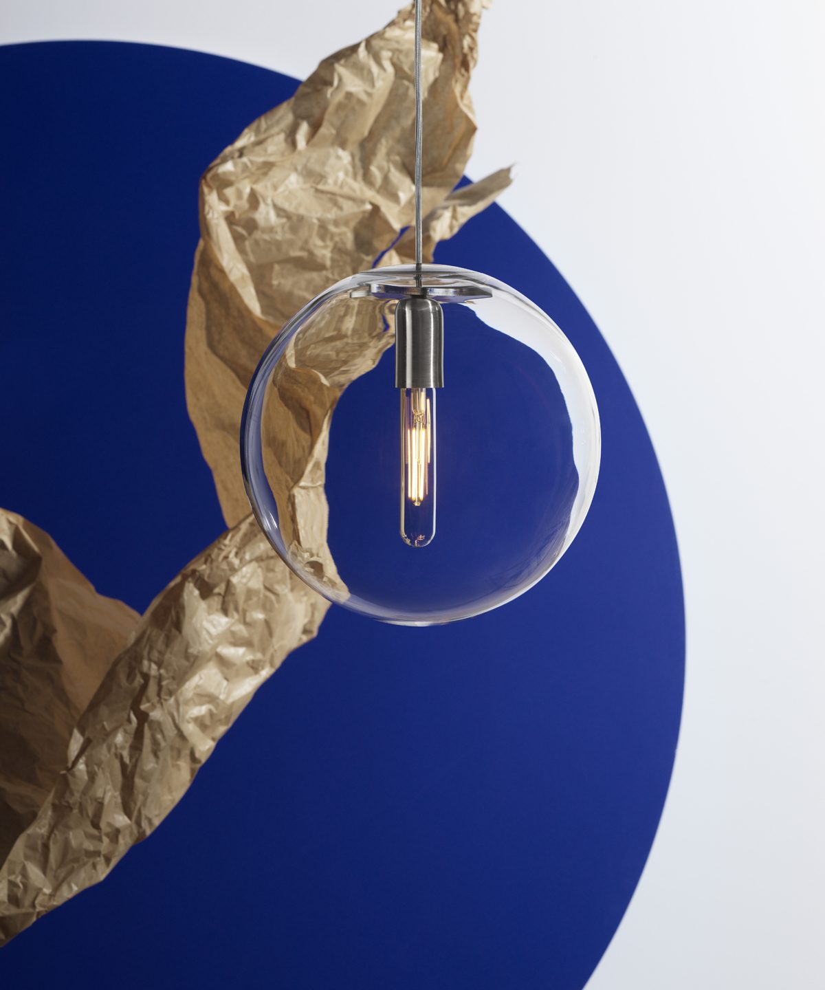 Luna Lamp Clear by Swedish designer Alexander Lervik