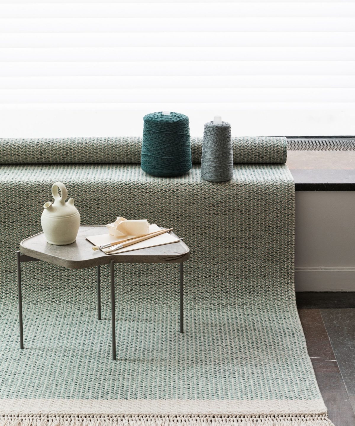 Twine Carpet by Swedish designer Alexander Lervik